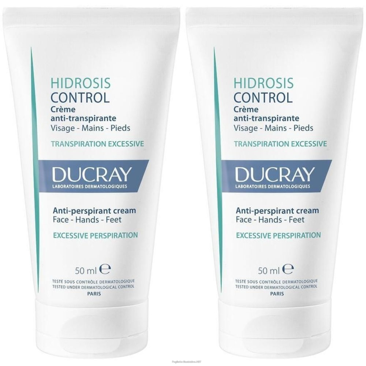 Compra Online ducray hidrosis control crema anti-traspirante viso, mani e piedi 50ml e Trova il miglior prezzo