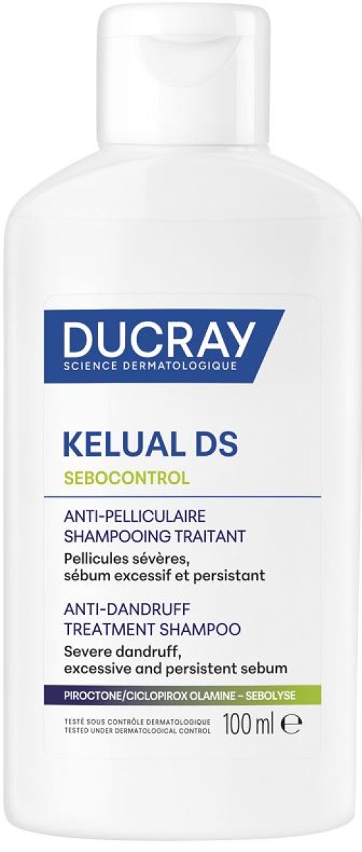 Compra Online Ducray kelual ds sebocontrol shampoo anti-forfora per cuoio capelluto con sebo in eccesso 100ml e Trova il miglior prezzo