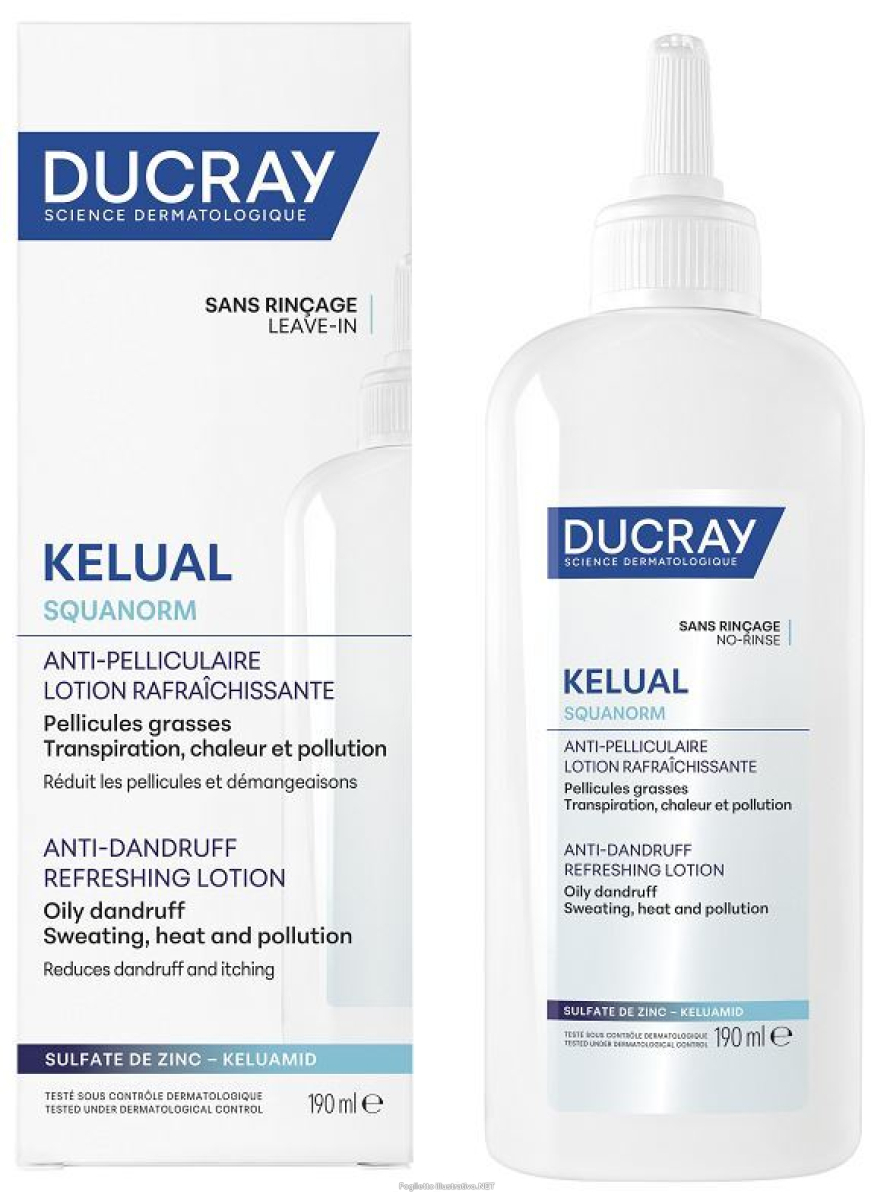 Compra Online ducray kelual squanorm lozione antiforfora 190ml per prurito e forfora grassa e Trova il miglior prezzo