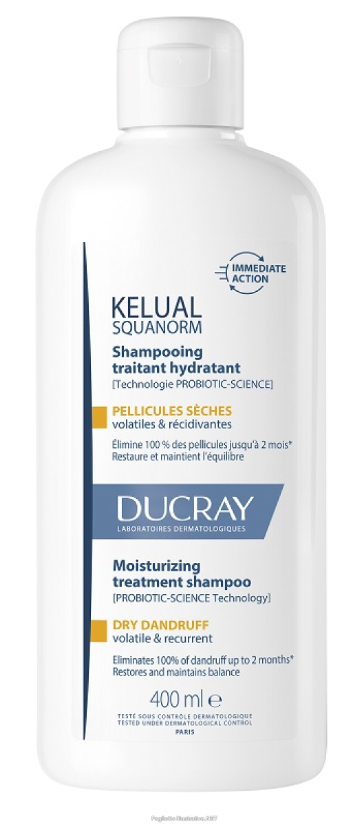 Compra Online ducray - kelual squanorm shampoo idratante forfora secca  confezione 400 ml e Trova il miglior prezzo