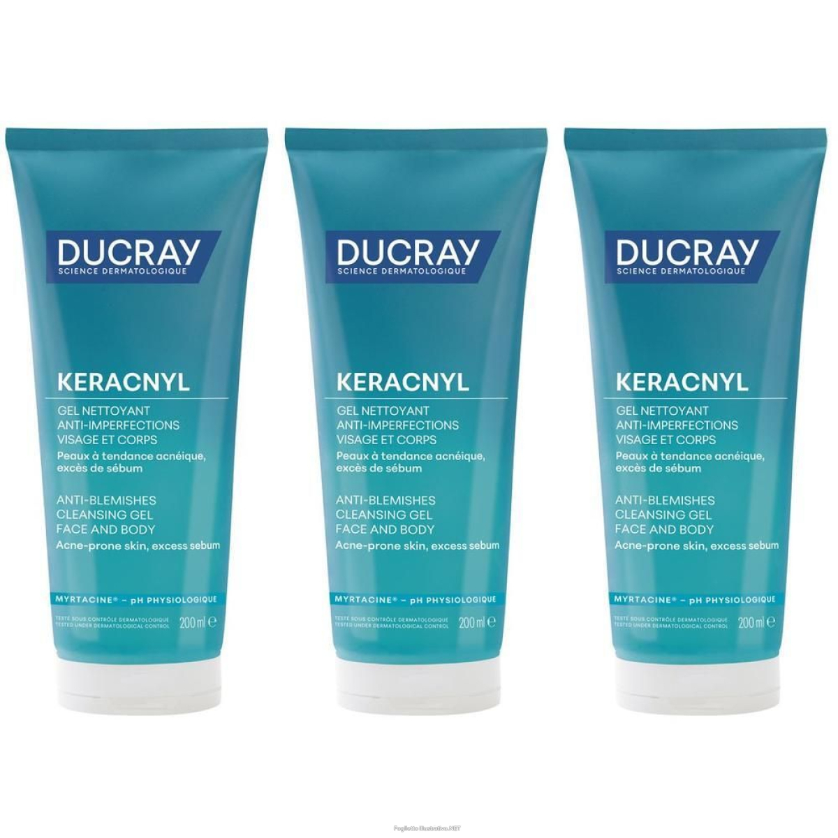 Compra Online ducray keracnyl gel detergente 200ml - pelle grassa a tendenza acneica e Trova il miglior prezzo