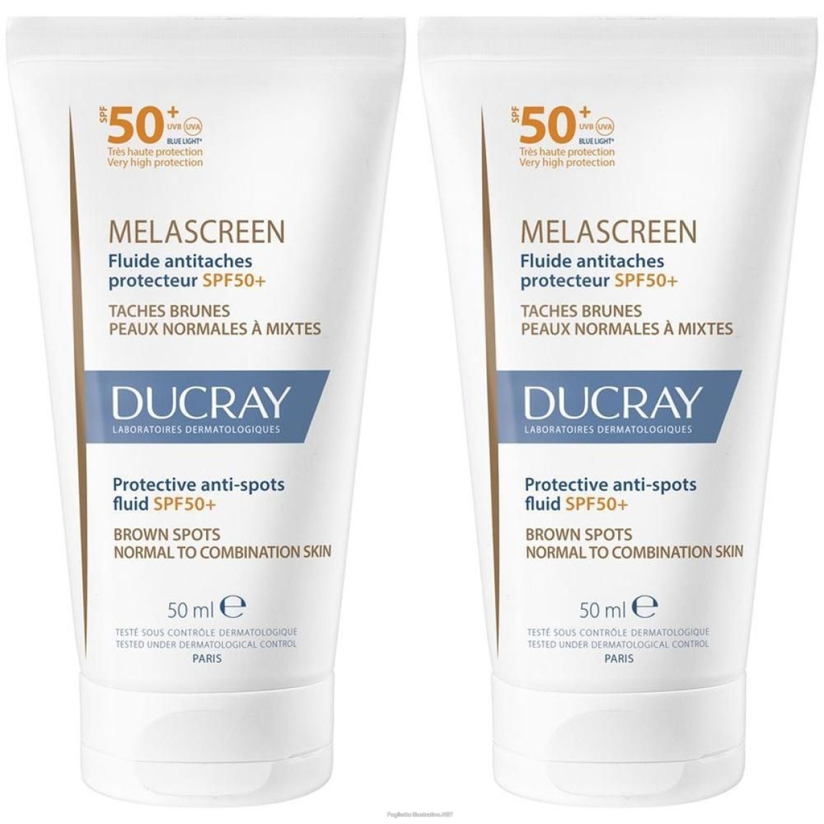 Compra Online ducray melascreen fluido anti-macchie protettivo spf50+ 50ml - anti-ma e Trova il miglior prezzo
