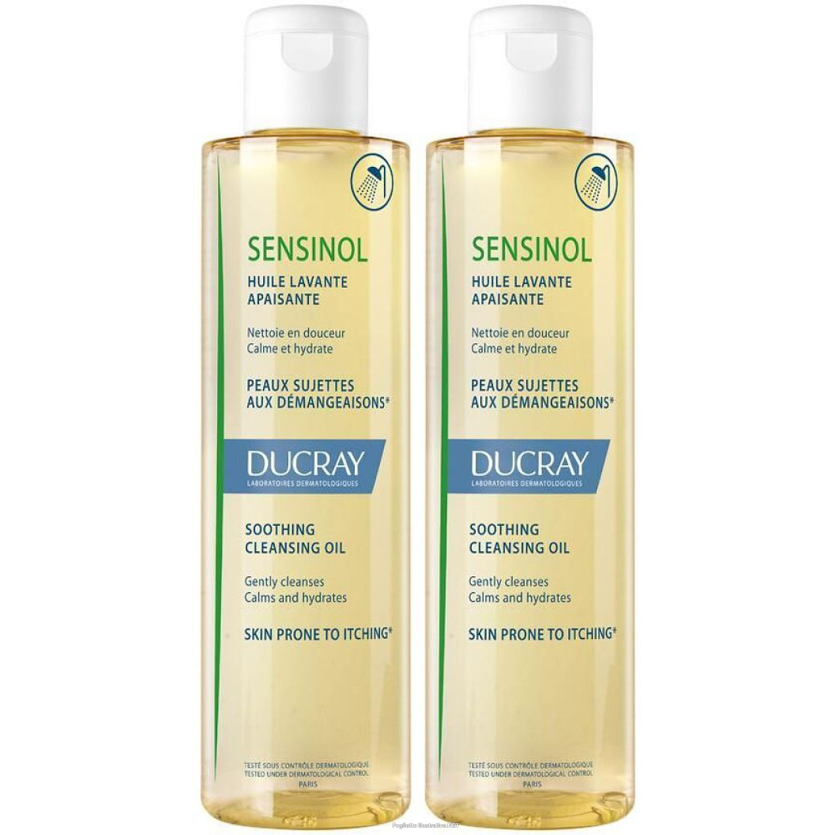 Compra Online ducray sensinol olio detergente lenitivo set da 2 2x200 ml e Trova il miglior prezzo