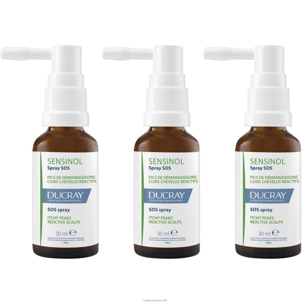 Compra Online ducray sensinol spray sos 30ml - lenitivo anti-prurito 3x30 ml e Trova il miglior prezzo