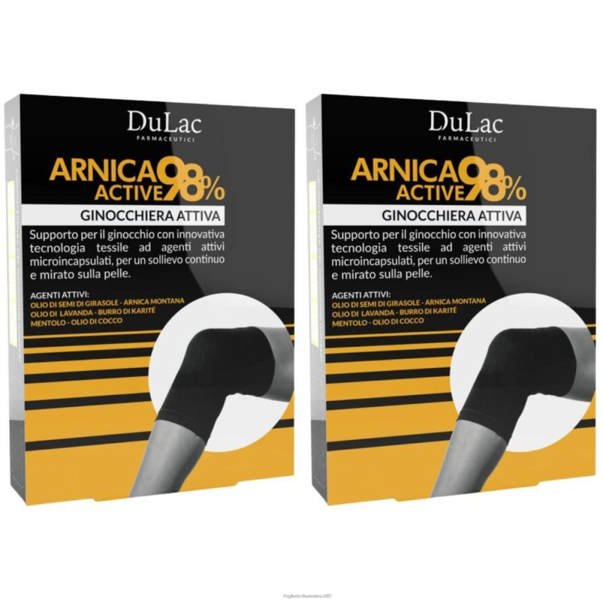 Compra Online dulac arnica active 98% ginocchiera attiva taglia 3 2x1 st e Trova il miglior prezzo