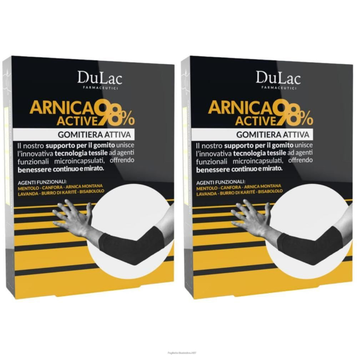 Compra Online dulac arnica active 98% gomitiera attiva taglia 2 2x1 st e Trova il miglior prezzo