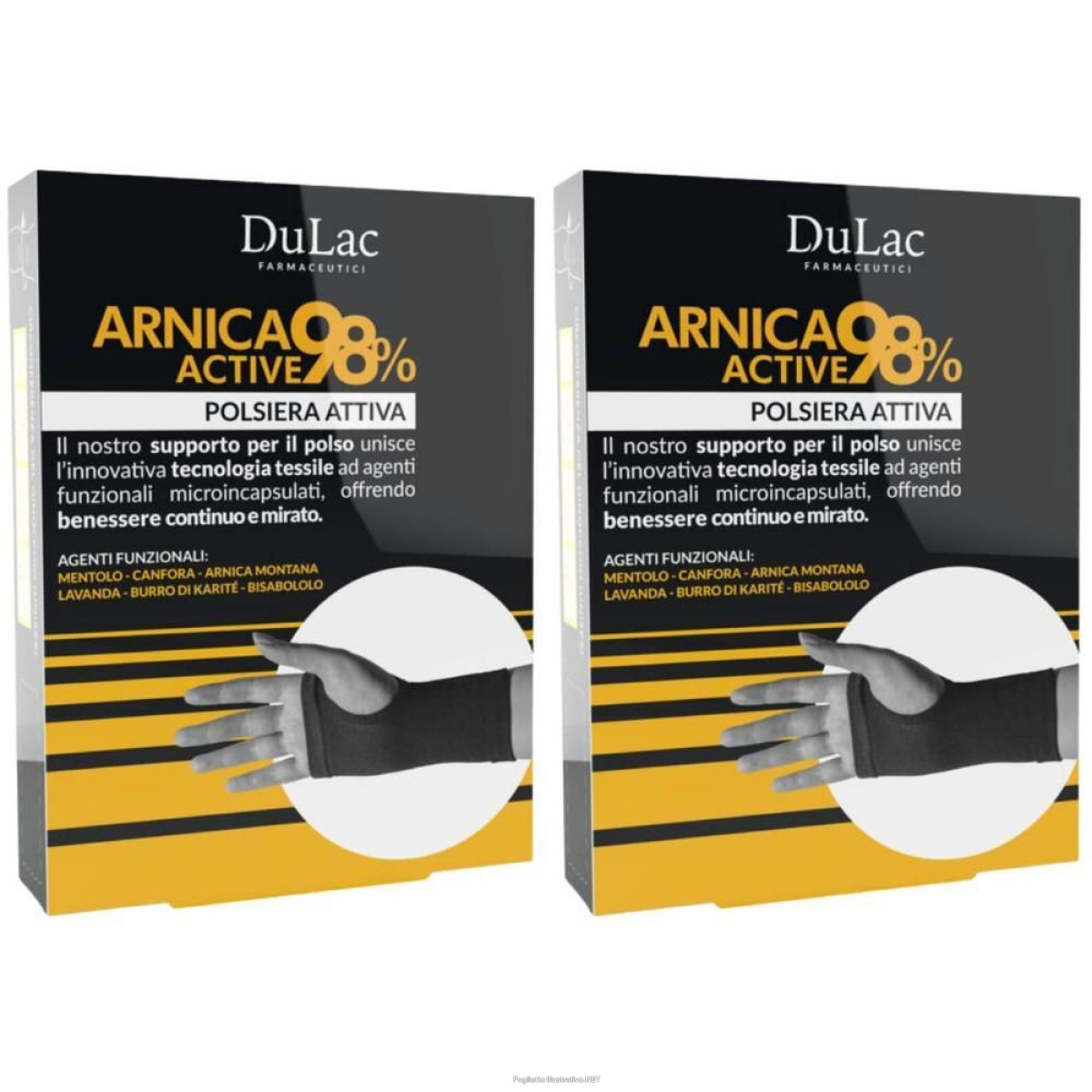 Compra Online dulac arnica active 98% polsiera attiva taglia 1 2x1 st e Trova il miglior prezzo