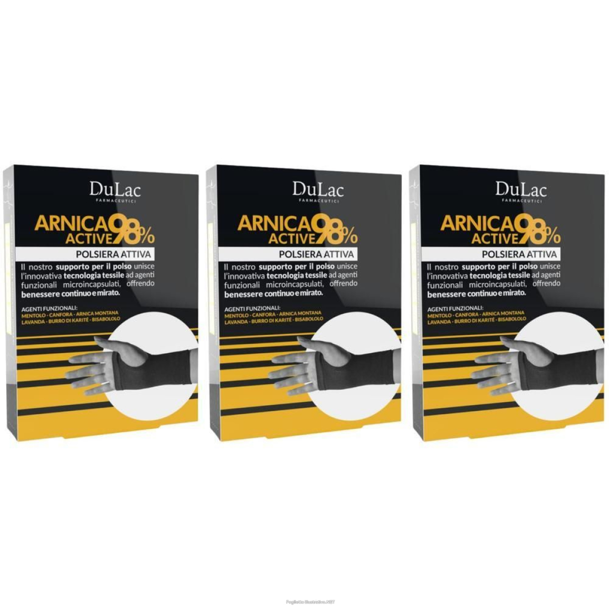 Compra Online dulac arnica active 98% polsiera attiva taglia 3 3x1 st e Trova il miglior prezzo