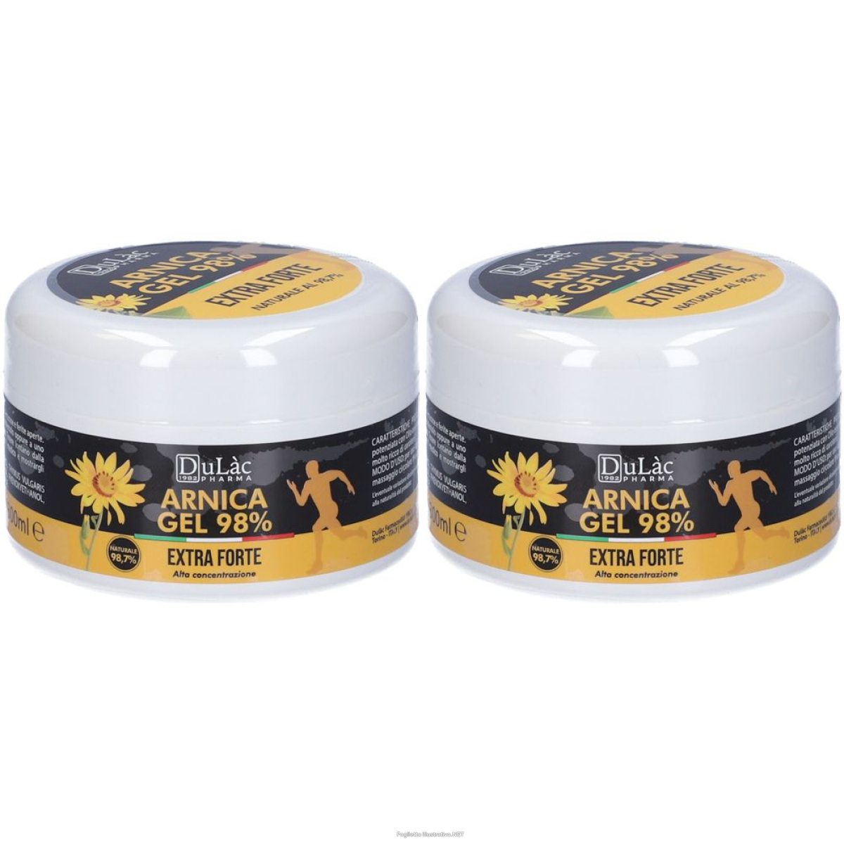 Compra Online dulac arnica gel 98% extra forte set da 2 2x300 ml e Trova il miglior prezzo