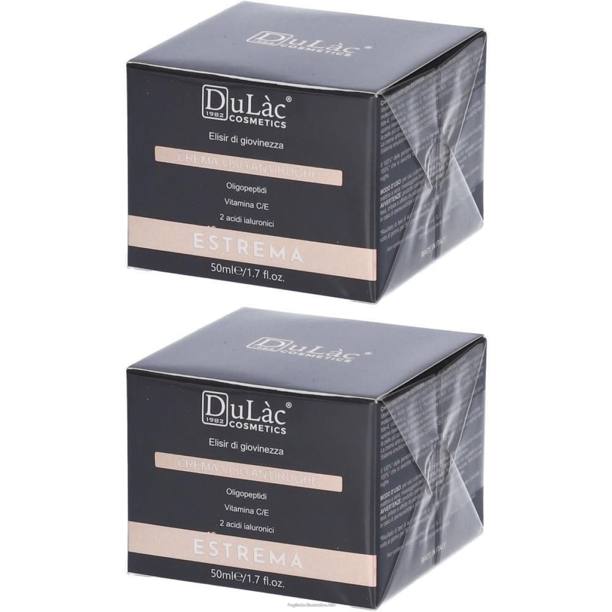 Compra Online dulac farmaceutici crema viso antirughe estrema 2x50 ml e Trova il miglior prezzo