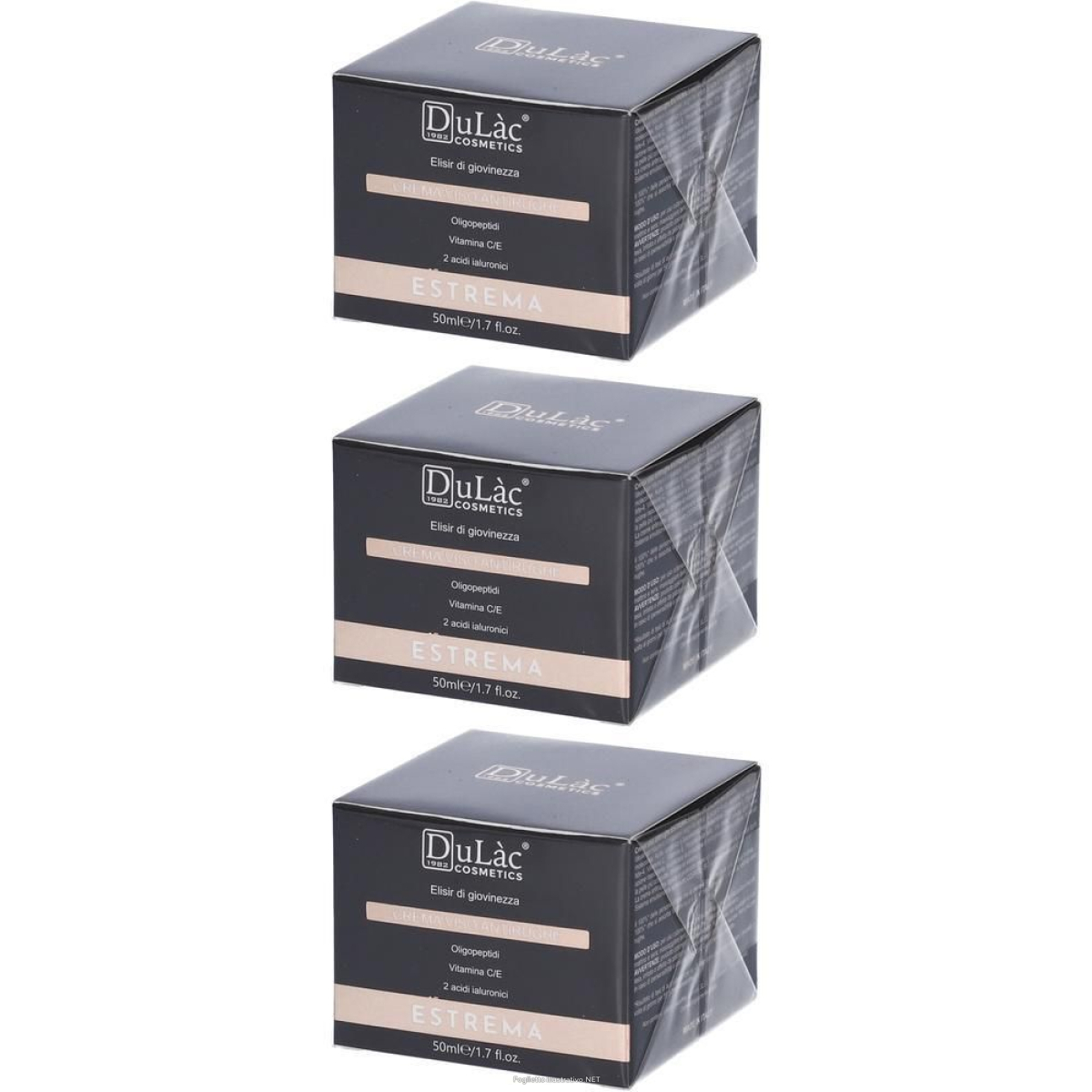 Compra Online dulac farmaceutici crema viso antirughe estrema 3x50 ml e Trova il miglior prezzo