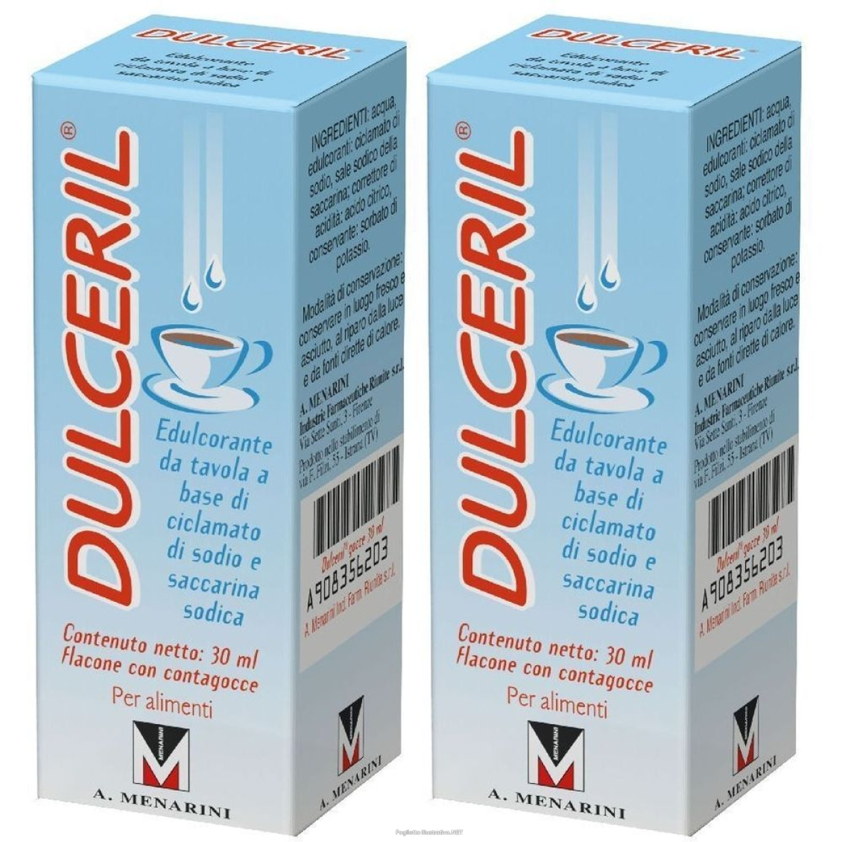 Compra Online dulceril® dolcificante acalorico gocce set da 2 2x30 ml e Trova il miglior prezzo