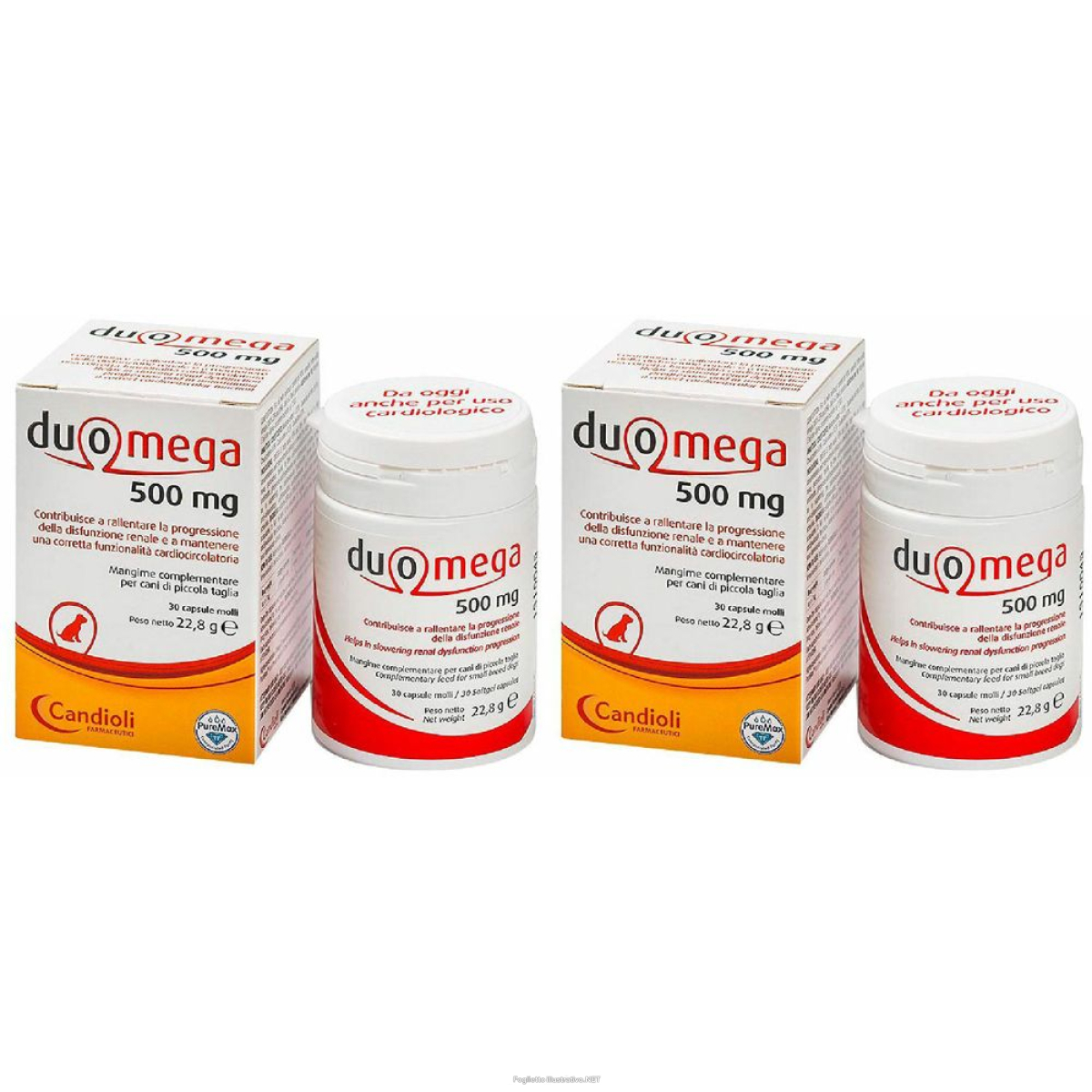 Compra Online duomega cani piccoli 30cps set da 2 2x15 g capsule e Trova il miglior prezzo