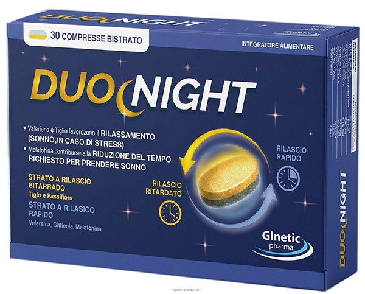 Compra Online duonight 30 compresse e Trova il miglior prezzo