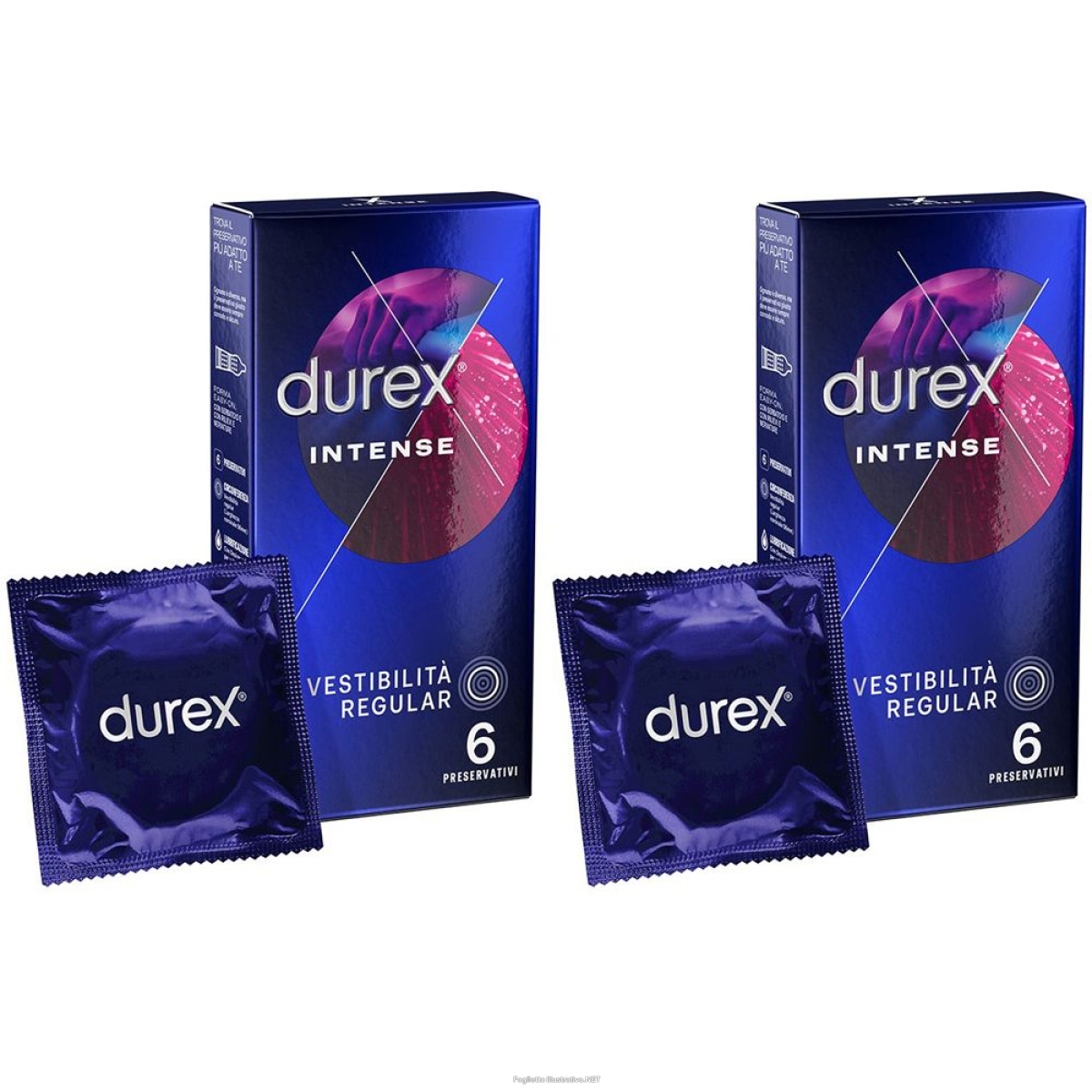 Compra Online durex® love sex intense set da 2 2x6 pz preservativi e Trova il miglior prezzo