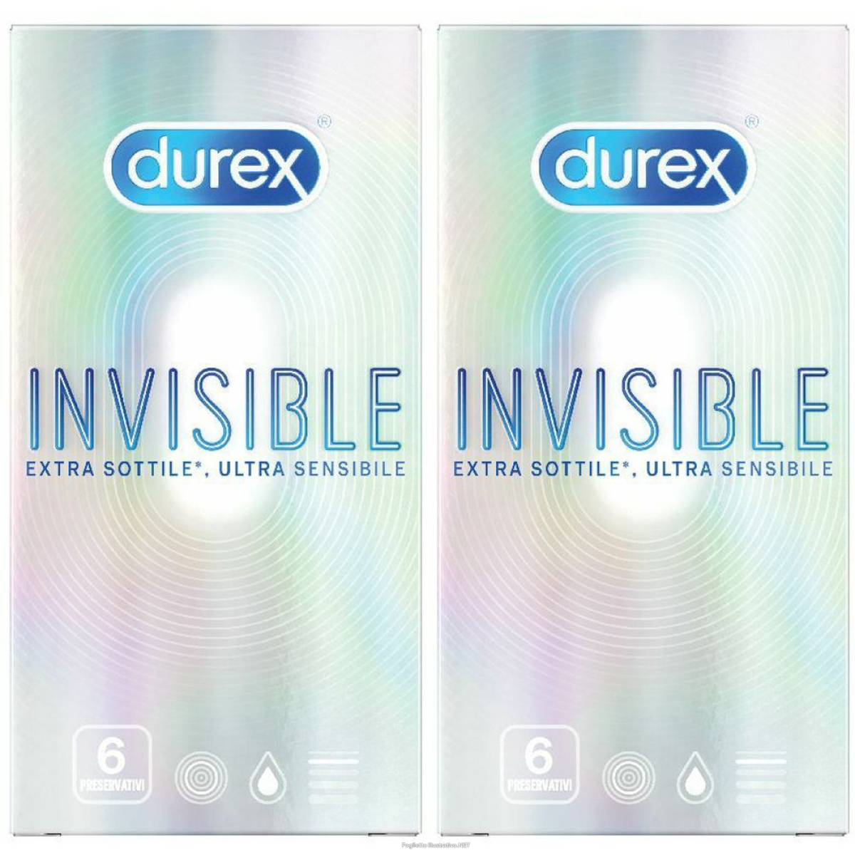 Compra Online durex® love sex invisible ultra sottile set da 2 2x6 pz preservativi e Trova il miglior prezzo