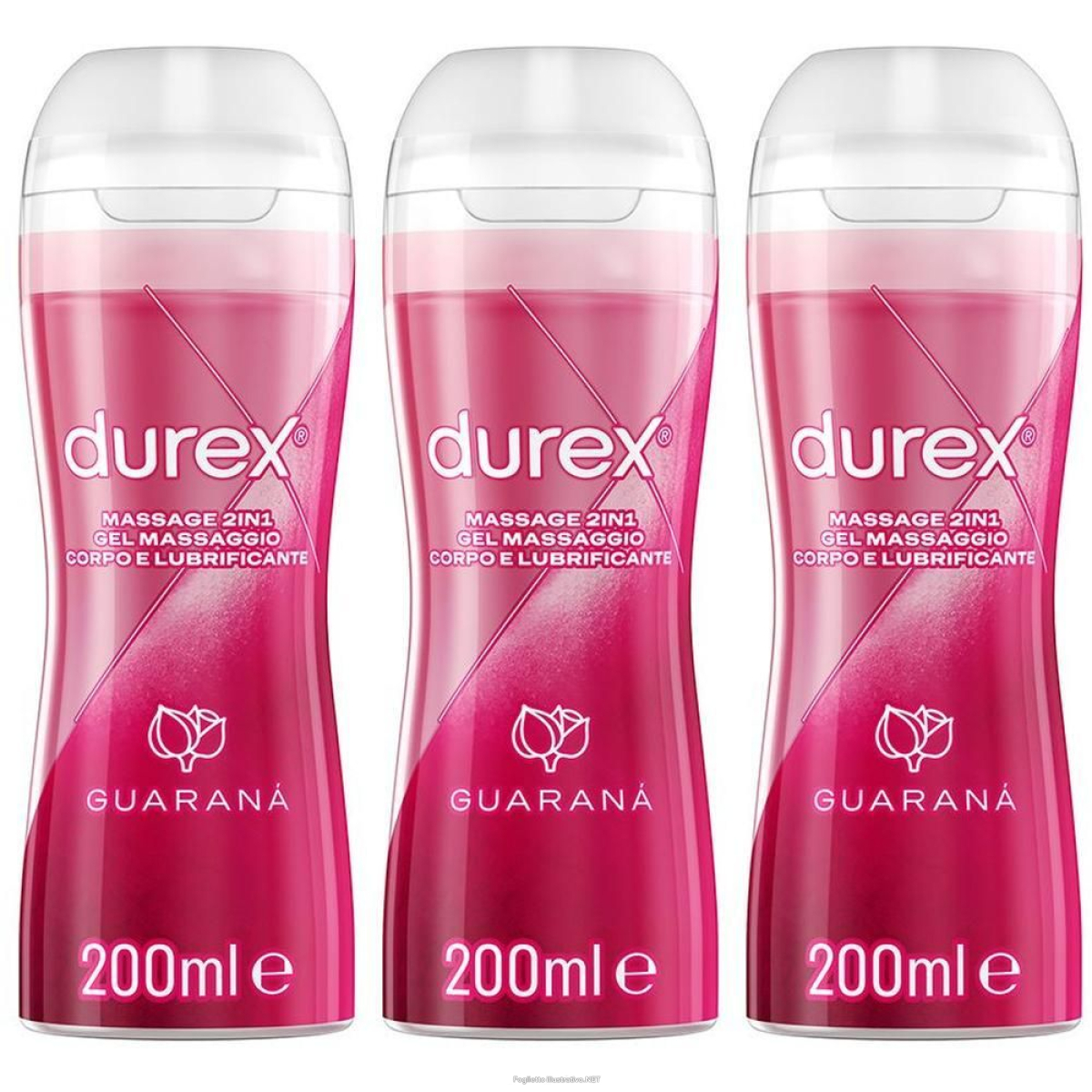 Compra Online durex massage 2 in 1 gel massaggio corpo e lubrificante guarana' 200 m e Trova il miglior prezzo
