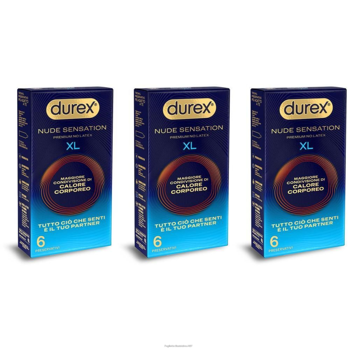 Compra Online durex nude sensation xl 3x6 st e Trova il miglior prezzo