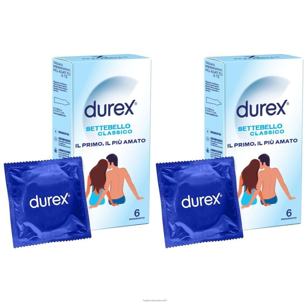 Compra Online durex settebello classico 2x6 st e Trova il miglior prezzo
