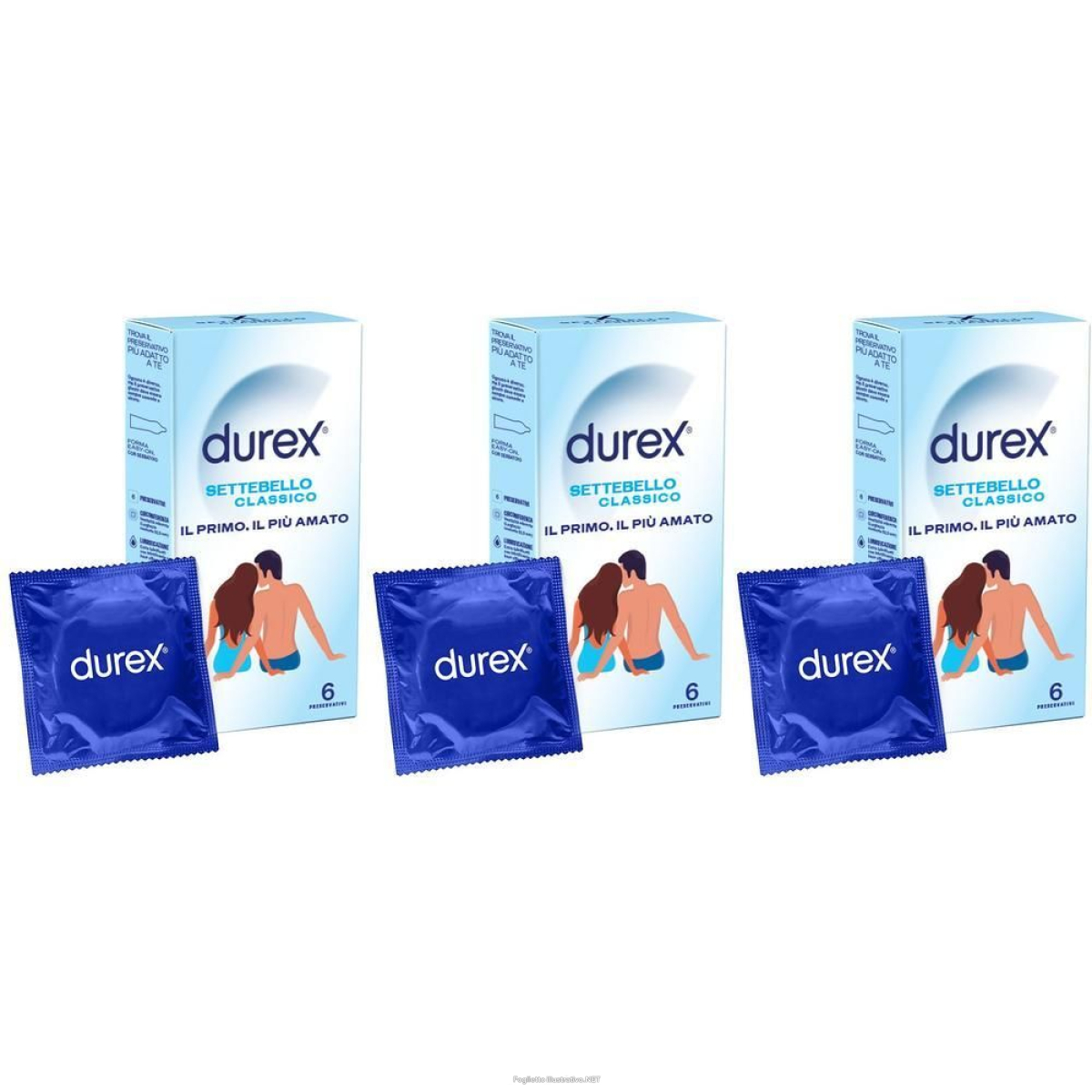 Compra Online durex settebello classico 3x6 st e Trova il miglior prezzo