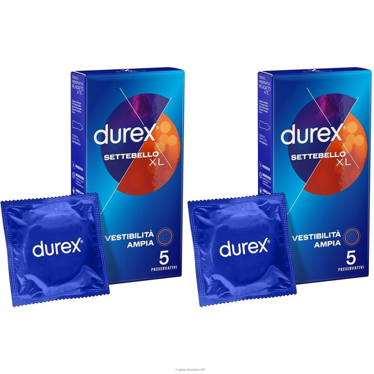 Compra Online durex settebello xl set da 2 st e Trova il miglior prezzo