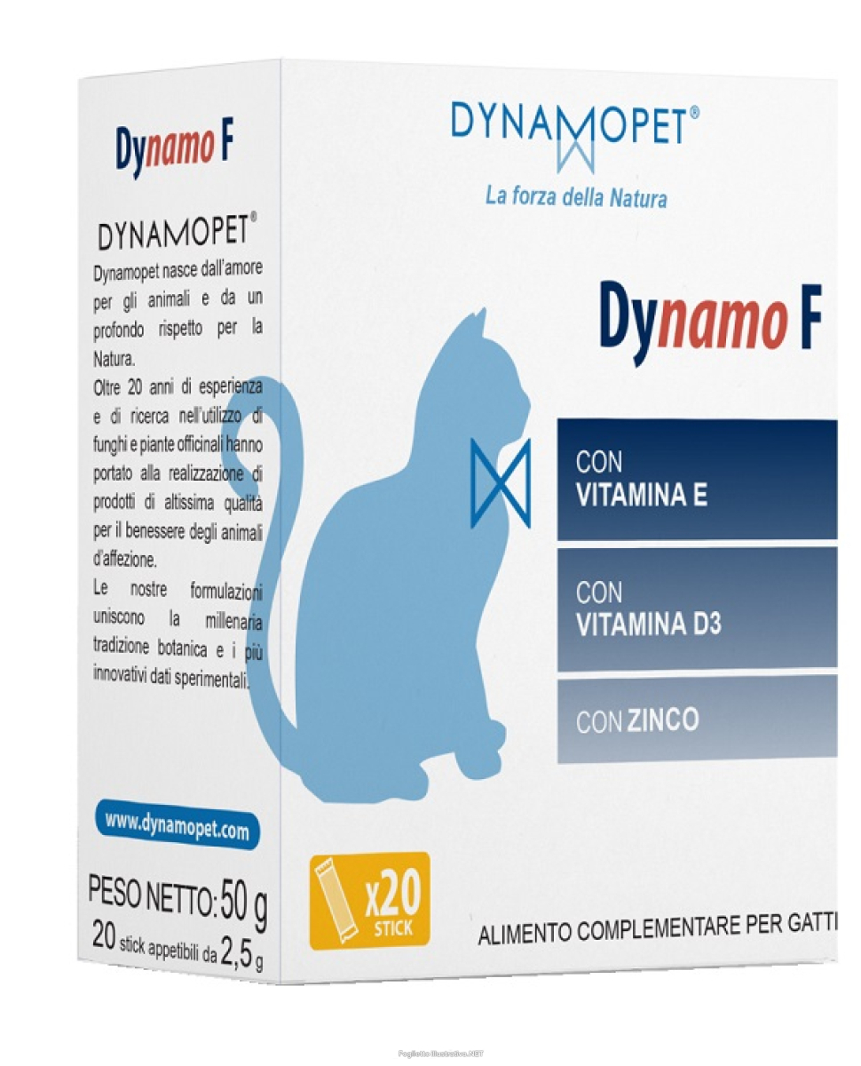 Compra Online dynamo f gatti 20 bustine da 2,5 g e Trova il miglior prezzo