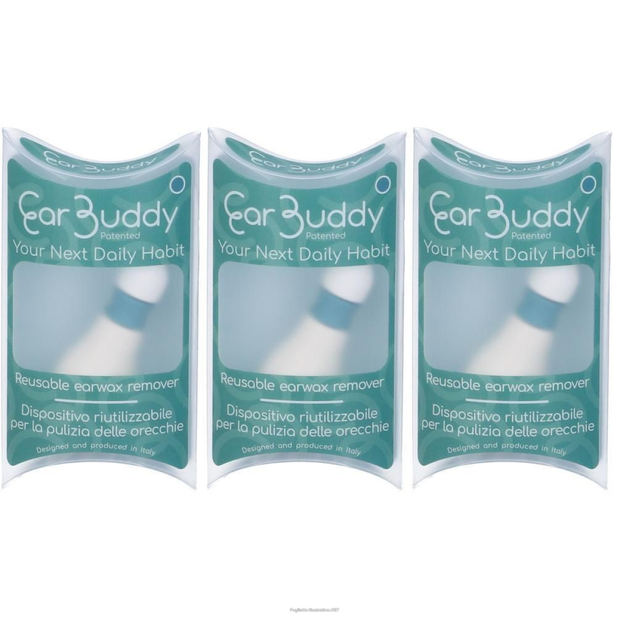 Acquista Online earbuddy blu 1 pz gocce auricolari e Cerca l'offerta più bassa