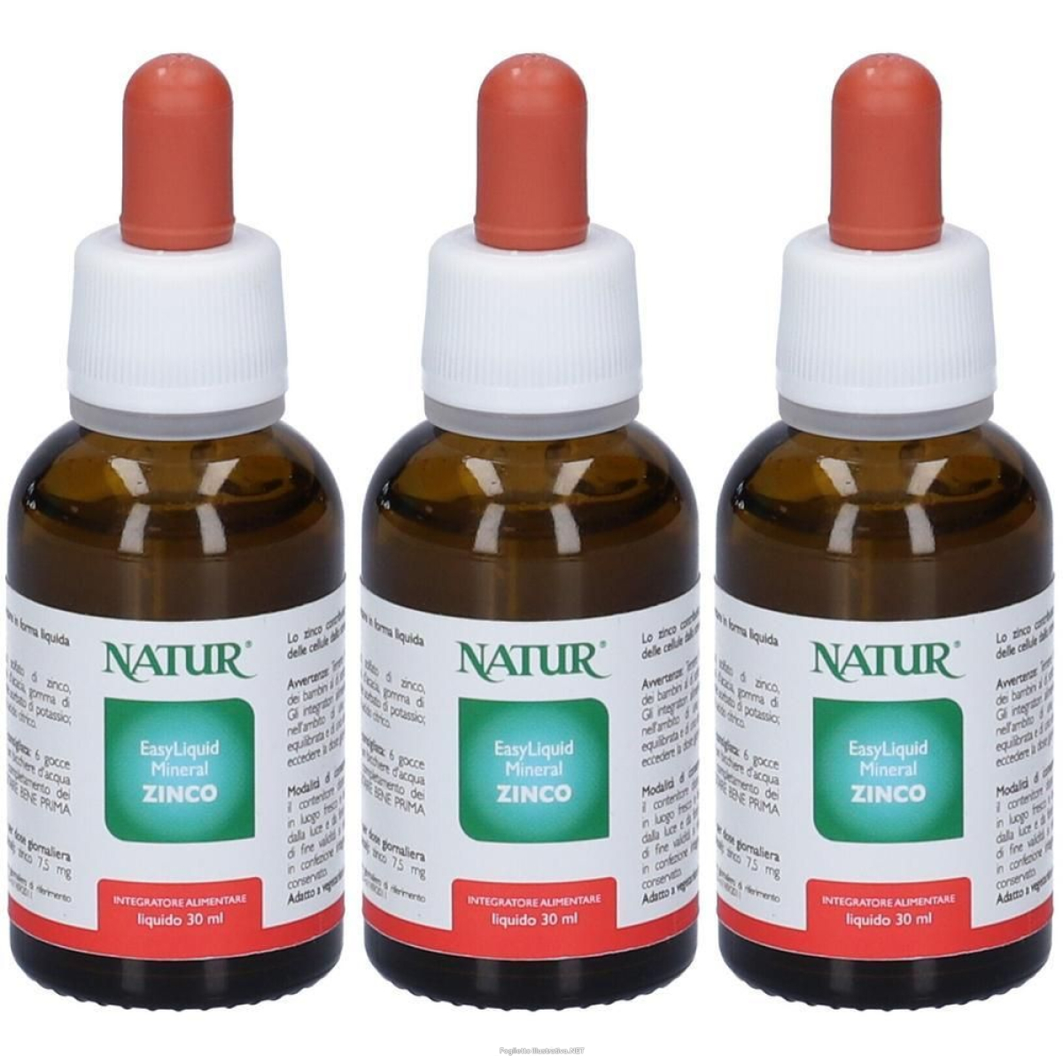 Acquista Online easy liquid mineral zinco 30 ml 3x30 ml soluzione orale e Cerca l'offerta più bassa