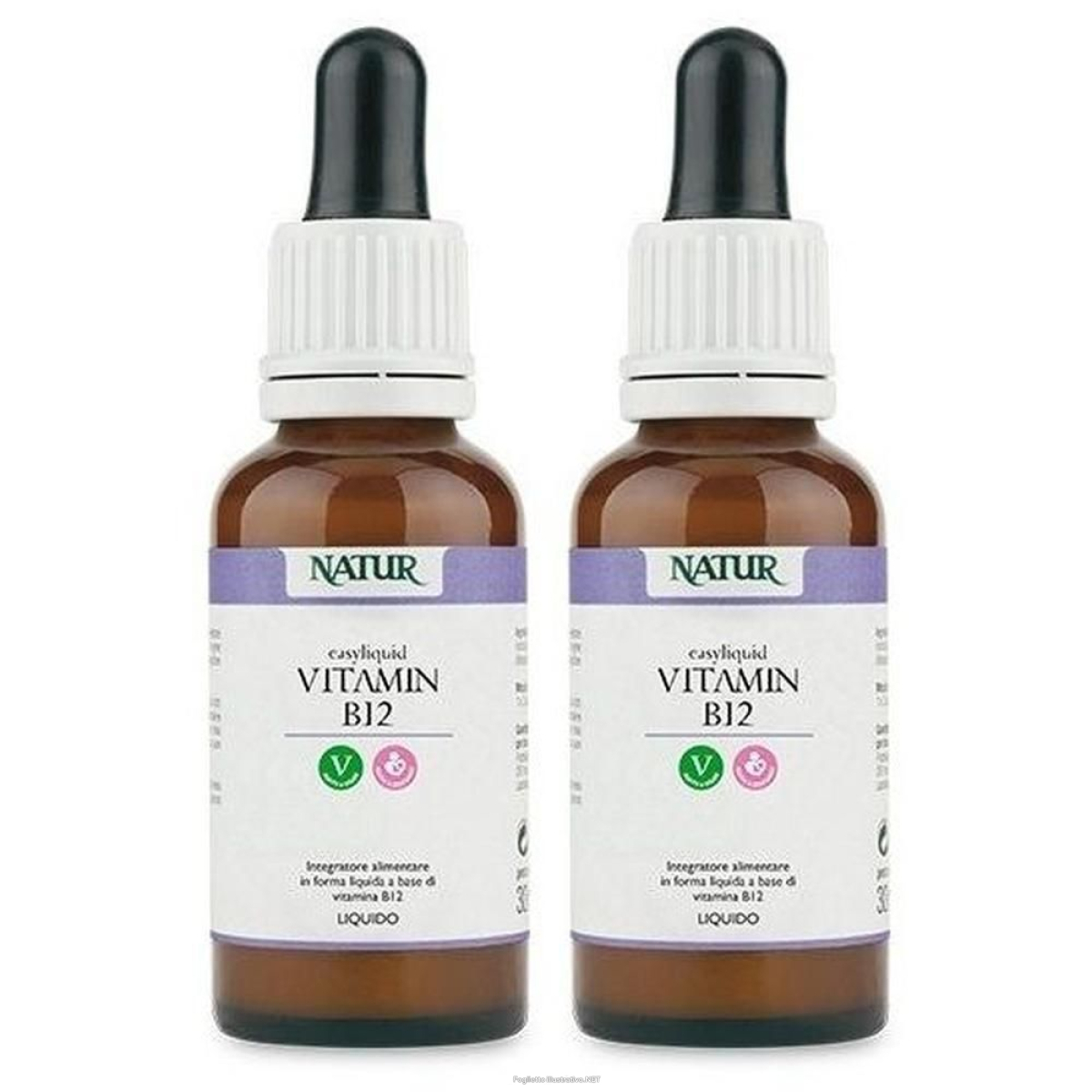 Acquista Online easy liquid vitamin b12 15 ml 2x15 ml gocce orali e Cerca l'offerta più bassa