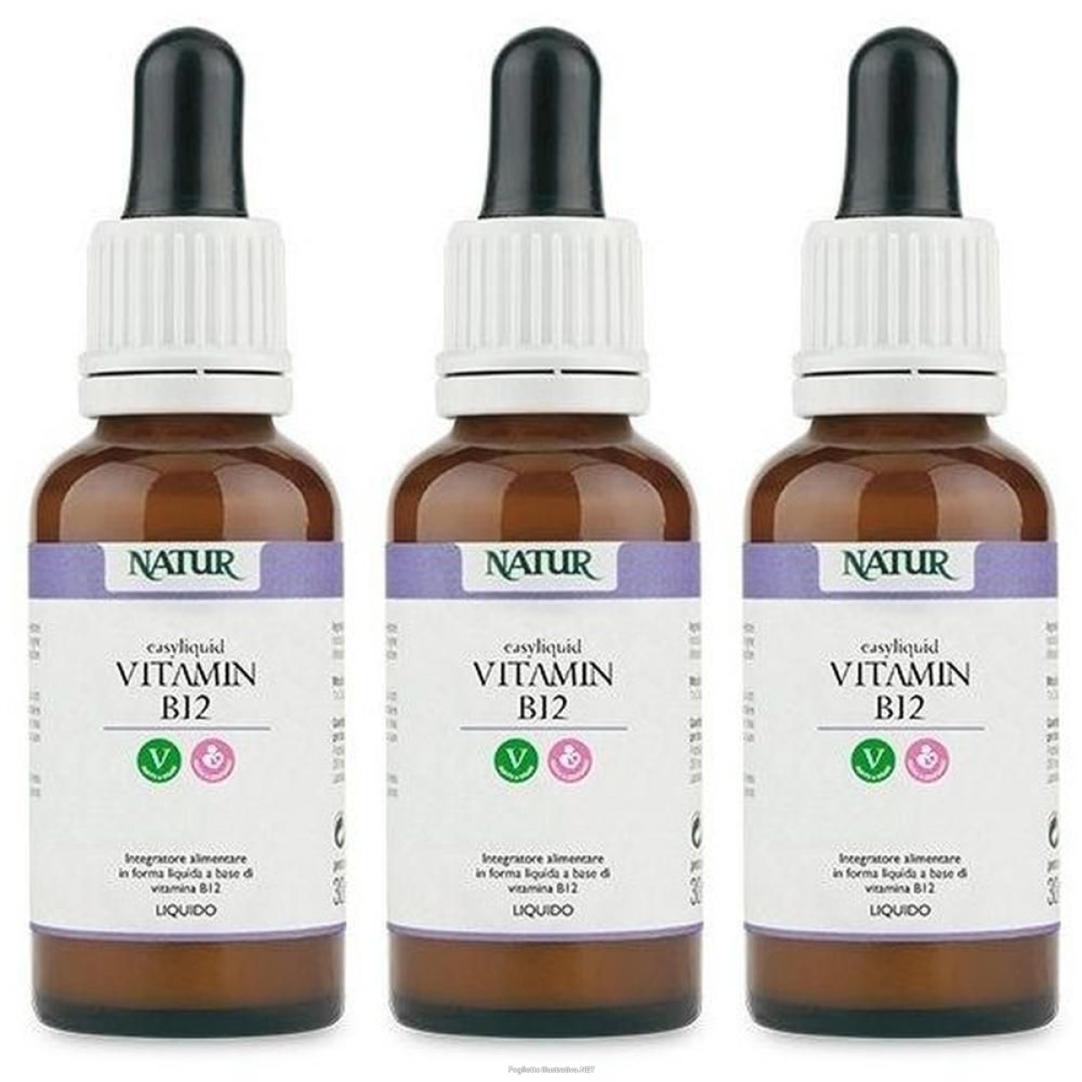 Acquista Online easy liquid vitamin b12 15 ml 3x15 ml gocce orali e Cerca l'offerta più bassa