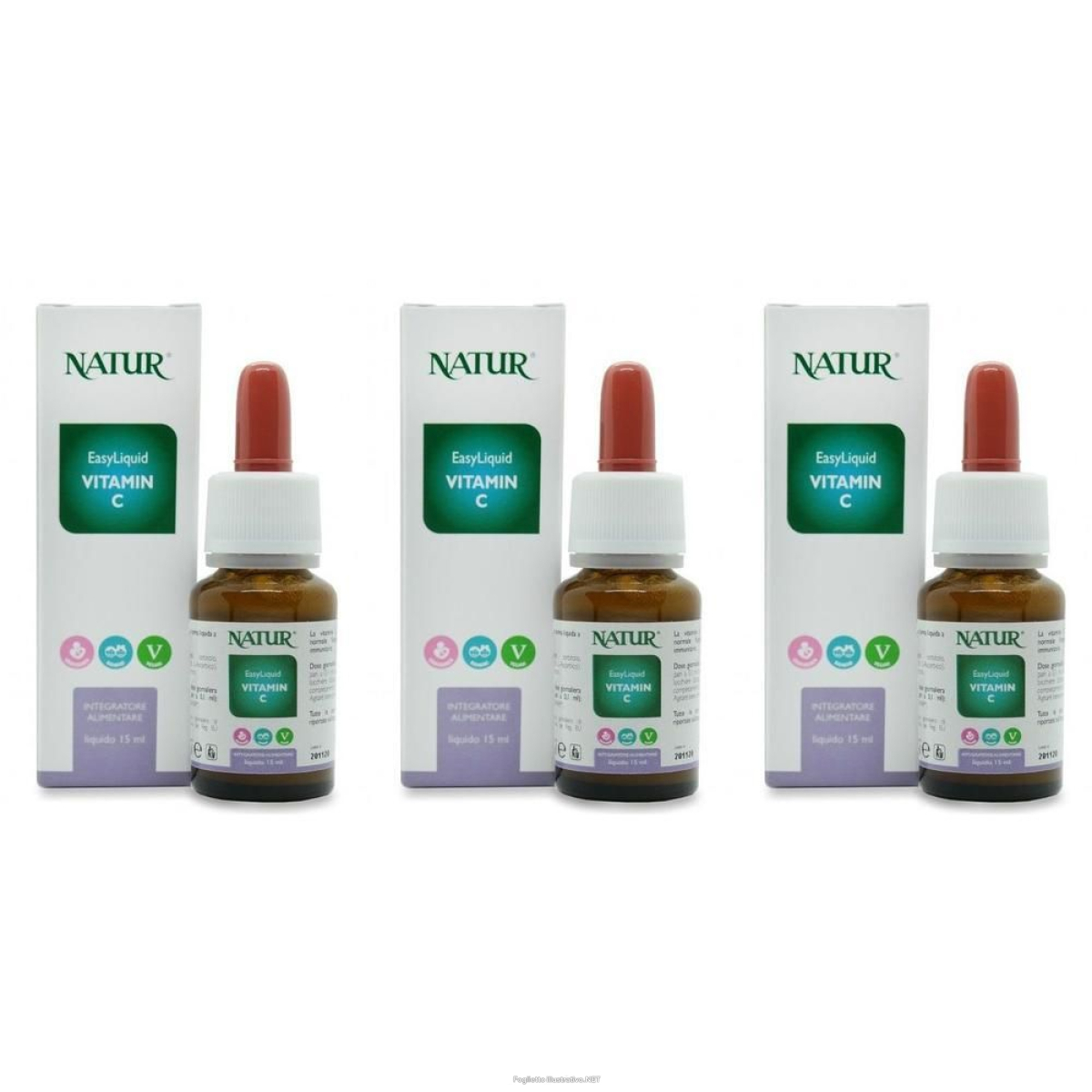 Acquista Online easy liquid vitamin c 3x15 ml gocce orali e Cerca l'offerta più bassa