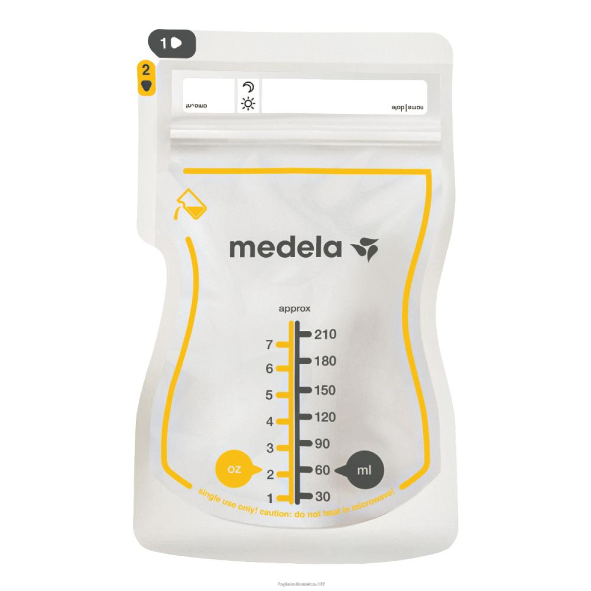 Acquista Online easy pour sacca conservazione latte materno 25 pezzi e Cerca l'offerta più bassa