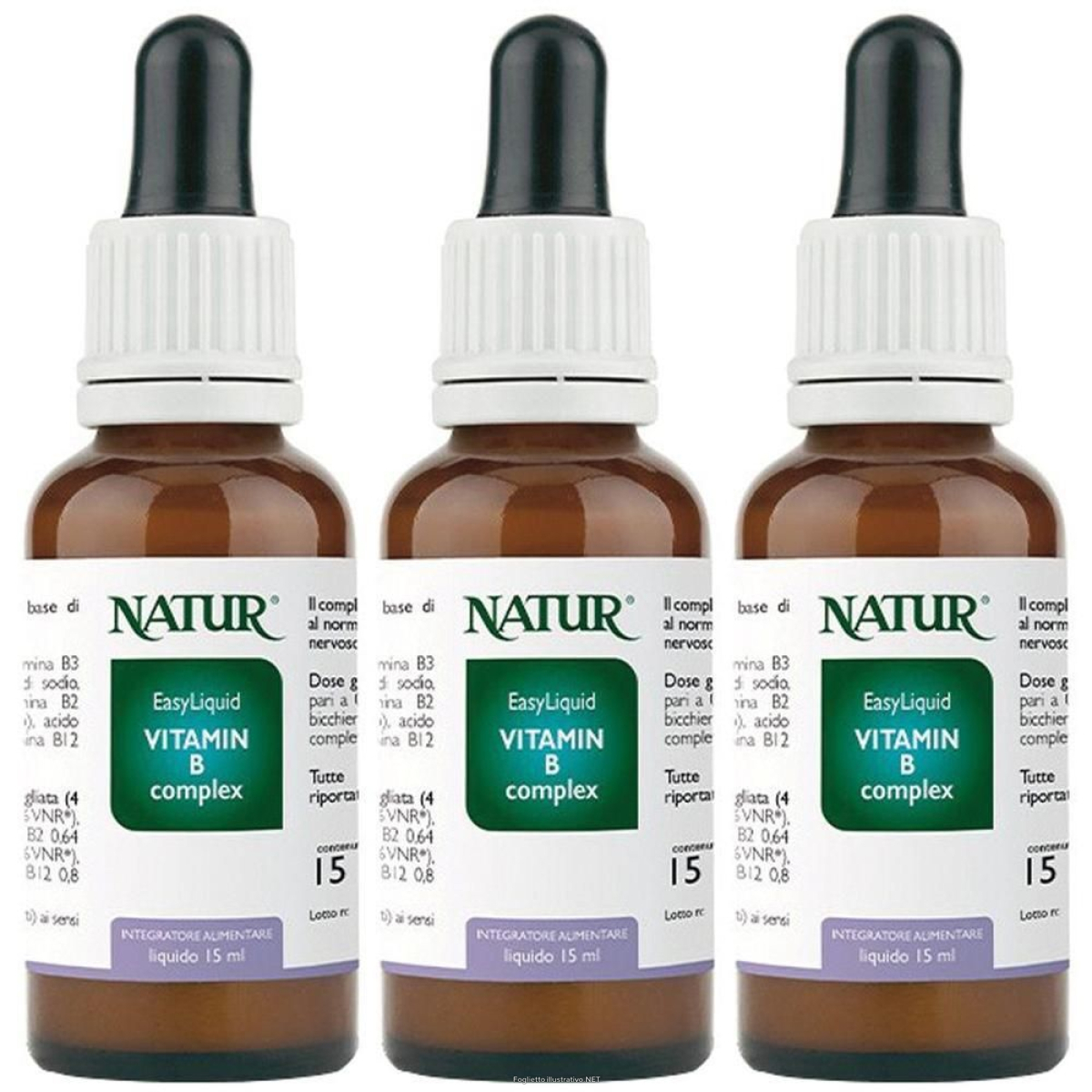 Acquista Online easyliquid vitamin b complex 15 ml 3x15 ml e Cerca l'offerta più bassa