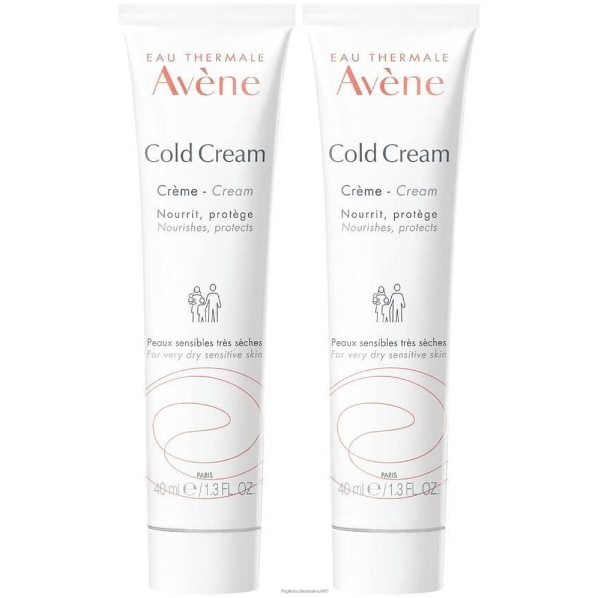 Acquista Online eau thermale avène cold cream crema 40ml - pelle molto secca 2x40 ml c e Cerca l'offerta più bassa
