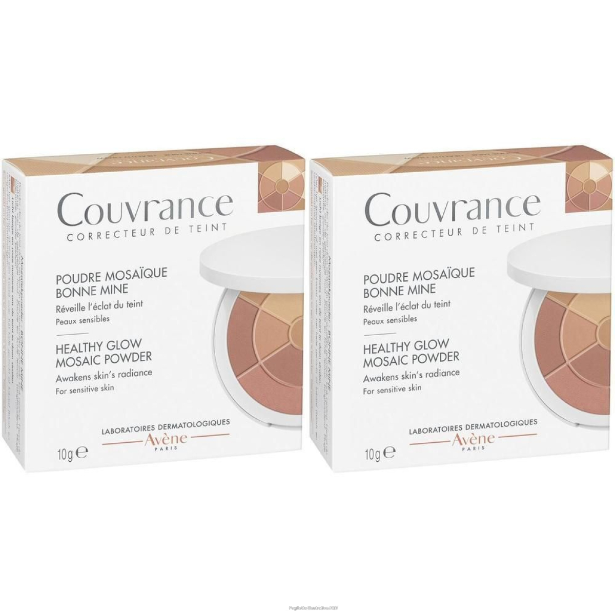 Acquista Online eau thermale avène couvrance cipria mosaico bonne mine 2x1 st e Cerca l'offerta più bassa