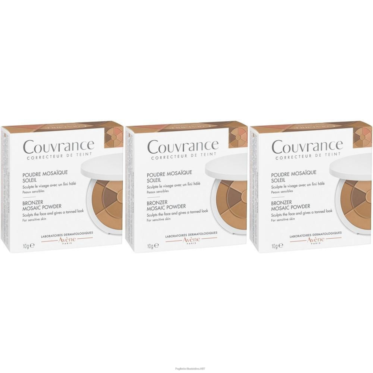 Acquista Online eau thermale avène couvrance cipria mosaico sole - make-up correttivo e Cerca l'offerta più bassa