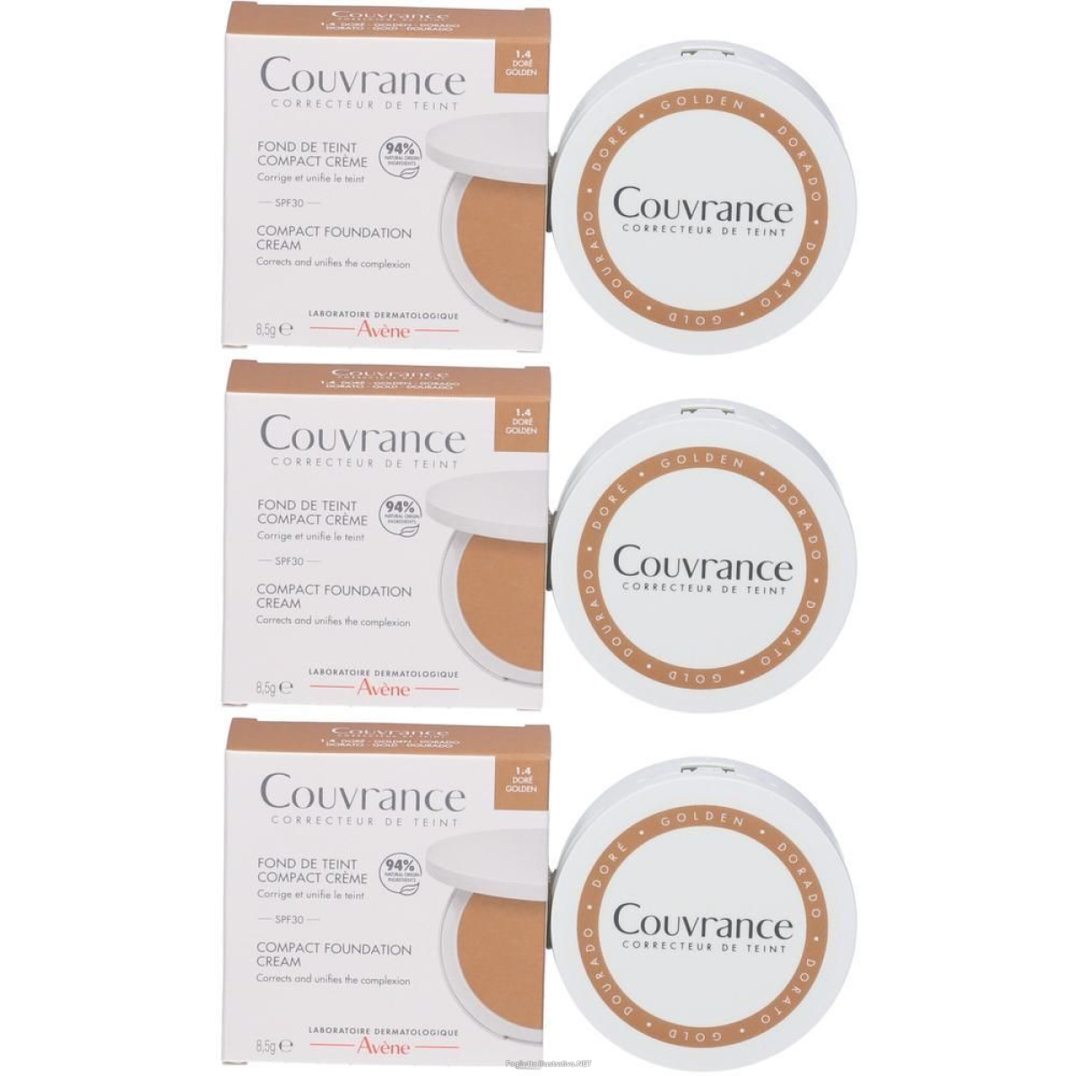 Acquista Online eau thermale avène couvrance fondotinta compatto in crema tonalità 1.4 e Cerca l'offerta più bassa
