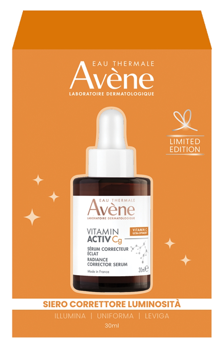 Acquista Online Eau thermale avène glow wishes limited edition vitamin activ cg siero correttore luminosità antietà pelle sensibile e Cerca l'offerta più bassa