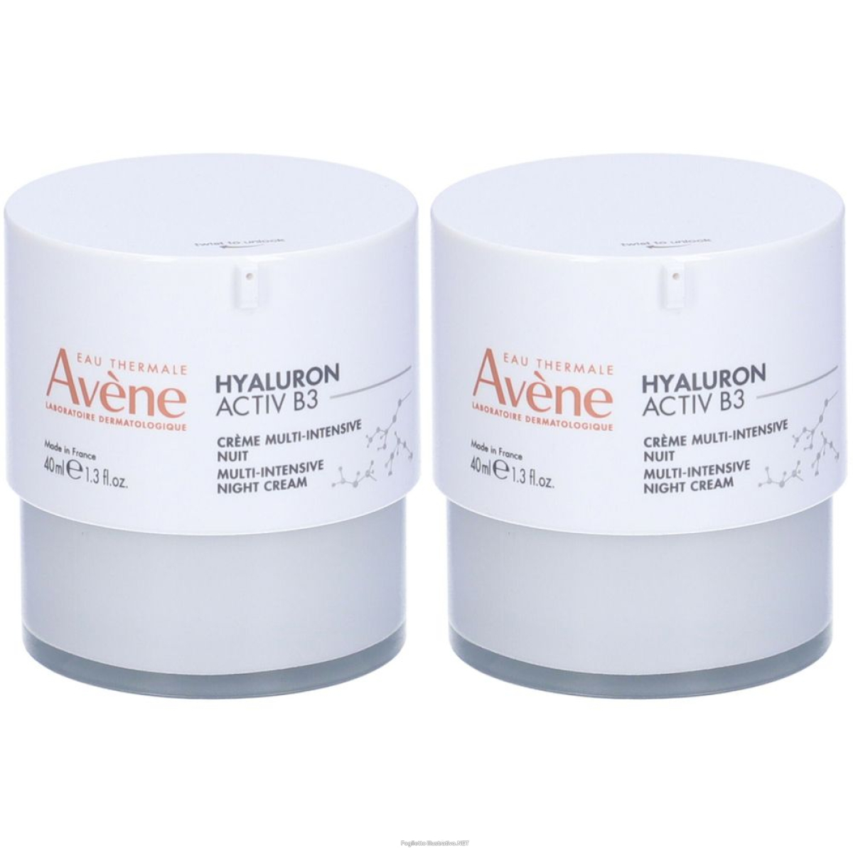 Acquista Online eau thermale avène hyaluron activ b3 crema notte multi-intensive x2 2x e Cerca l'offerta più bassa