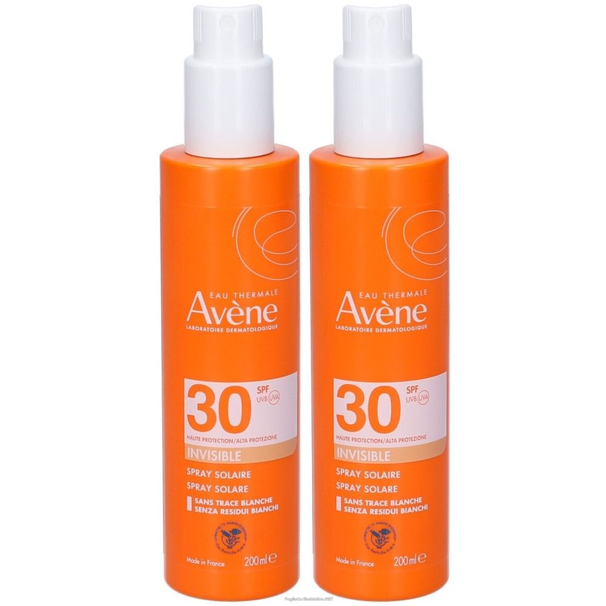 Acquista Online eau thermale avène spray solare spf 30 alta protezione set da 2 2x200 e Cerca l'offerta più bassa