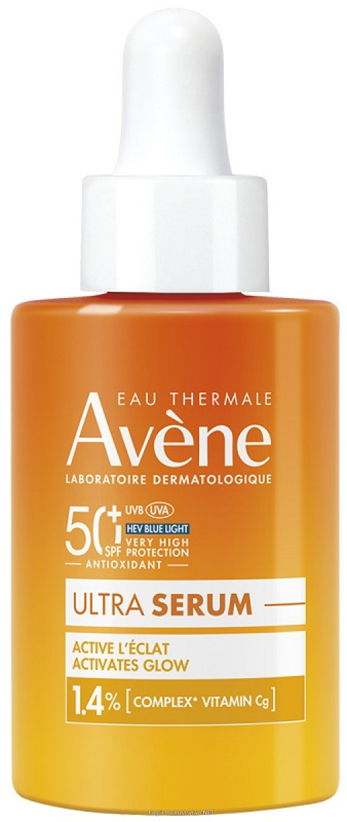 Acquista Online eau thermale avène ultra siero attiva la luminosità spf50+ 30ml con protezione solare viso molto alta e Cerca l'offerta più bassa
