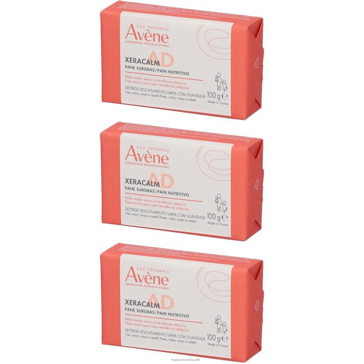 Acquista Online eau thermale avène xeracalm a.d pane detergente surgras, ph neutro, pe e Cerca l'offerta più bassa
