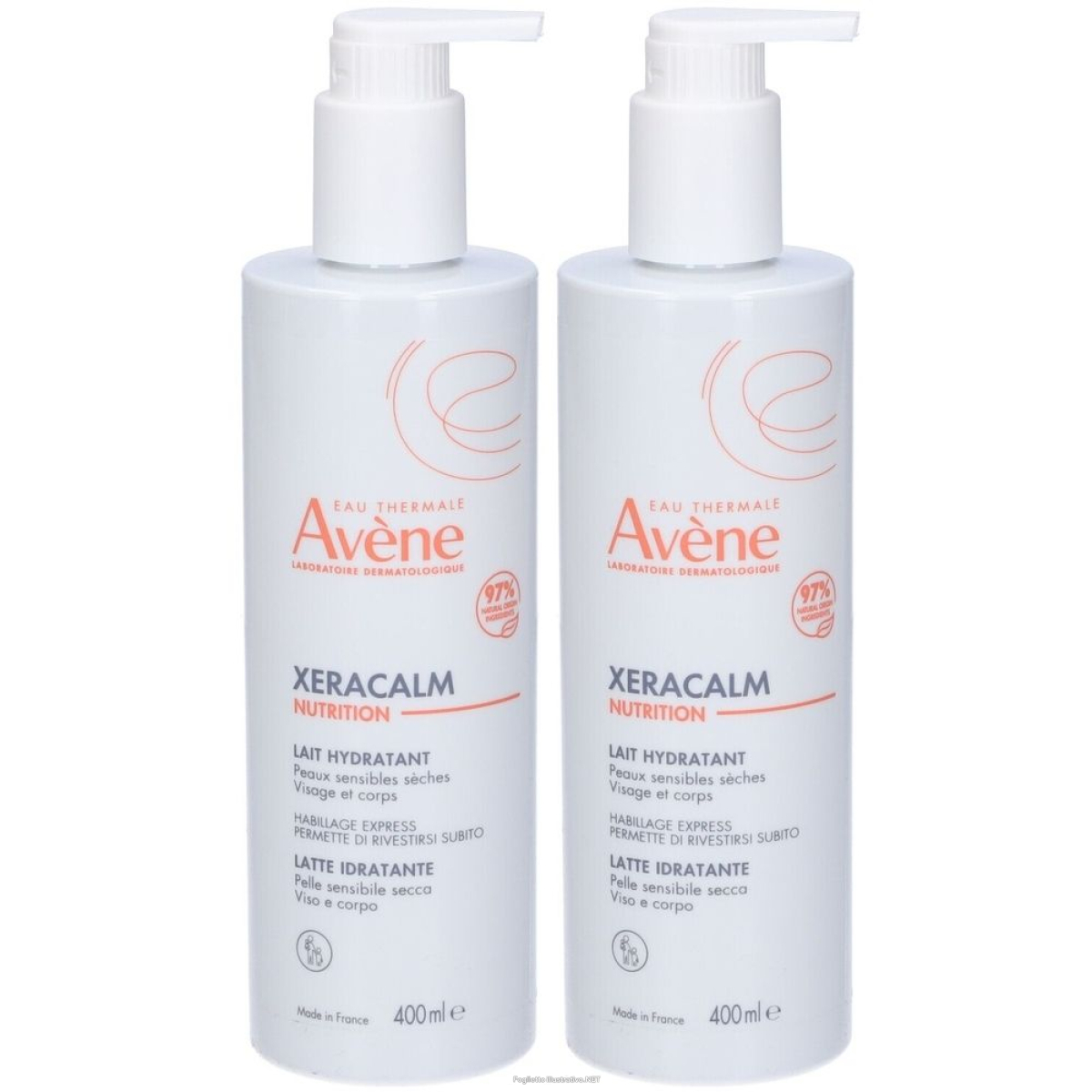 Acquista Online eau thermale avène xeracalm nutrition latte idratante 400ml - pelle mo e Cerca l'offerta più bassa