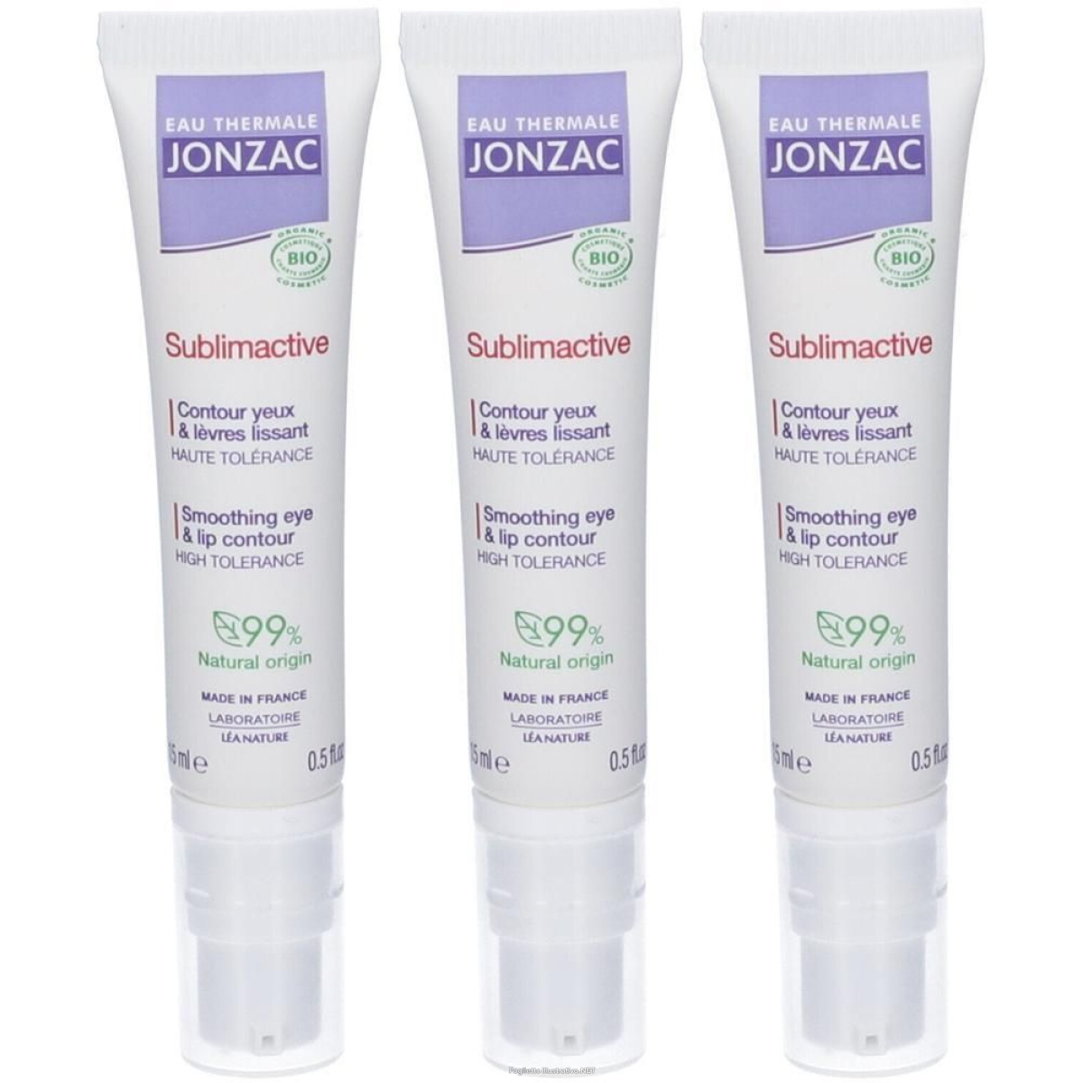 Acquista Online eau thermale jonzac contorno occhi e labbra anti-età sublimactive 3x15 e Cerca l'offerta più bassa