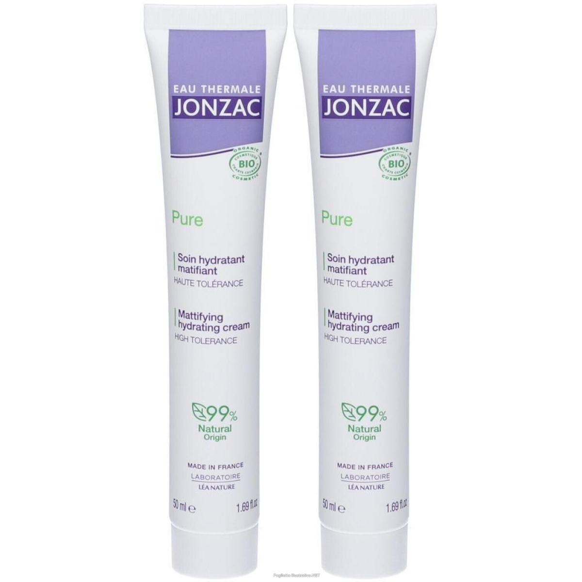 Acquista Online eau thermale jonzac crema idratante opacizzante pure 2x50 ml e Cerca l'offerta più bassa