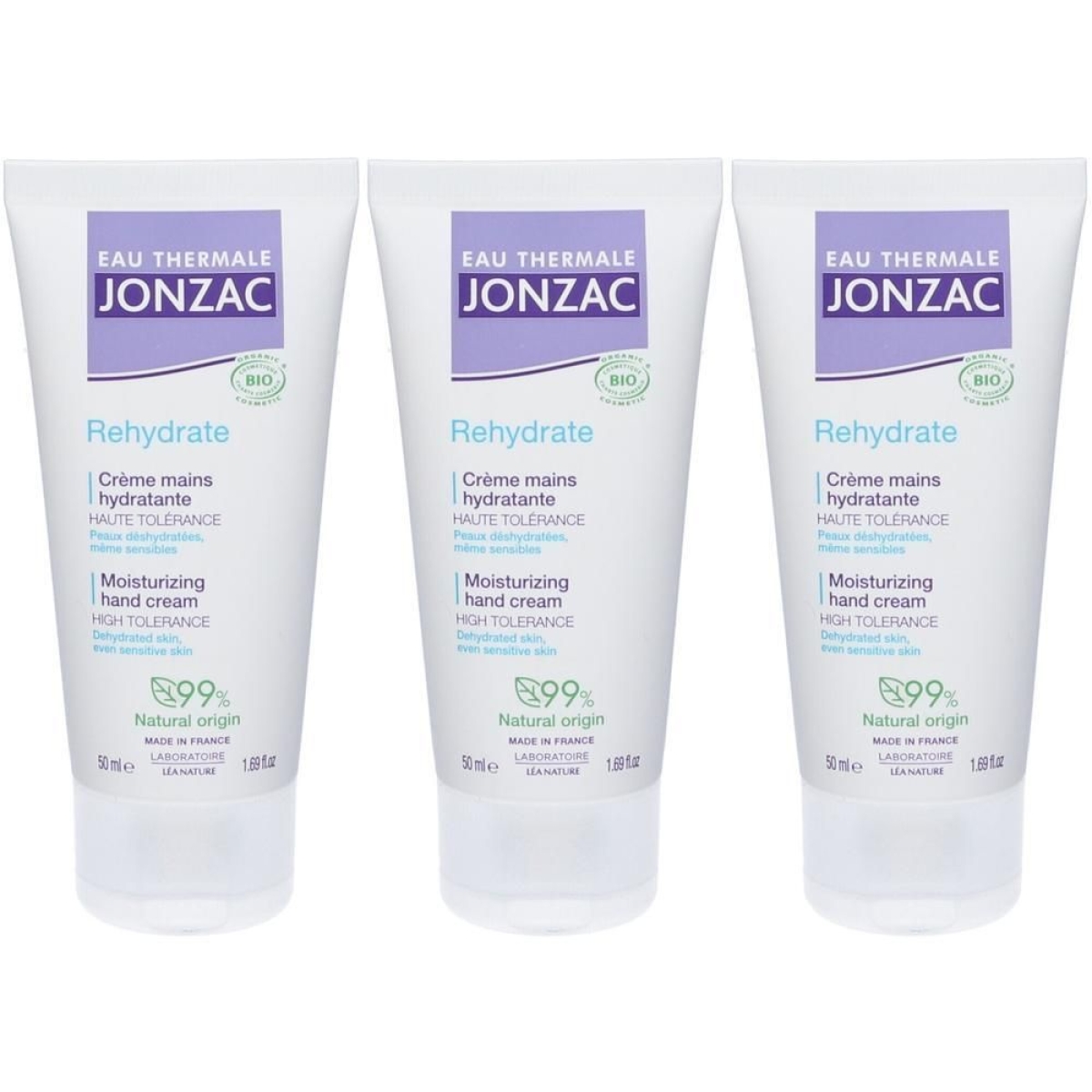 Acquista Online Eau thermale jonzac crema mani idratante rehydrate 3x50 ml e Cerca l'offerta più bassa