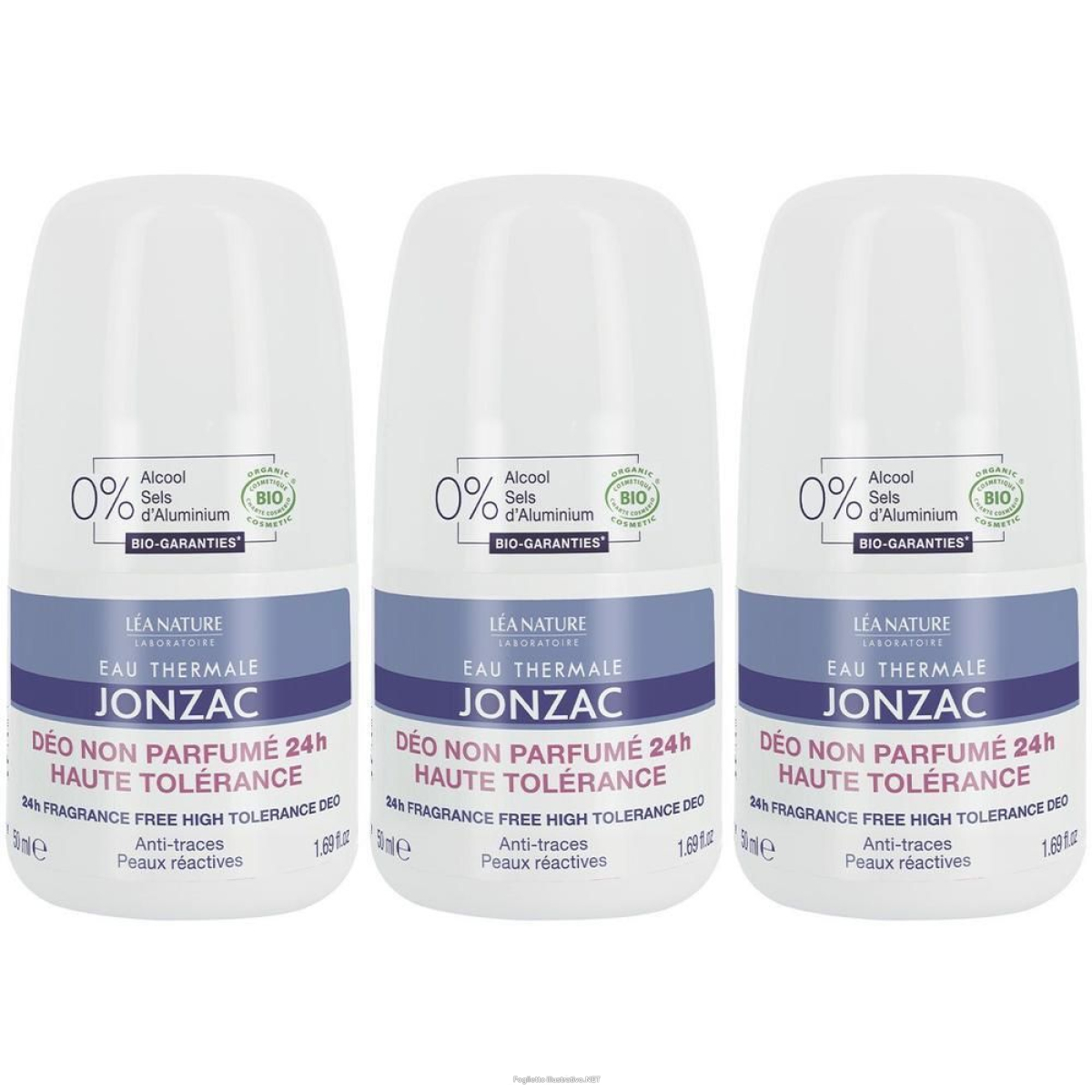 Acquista Online eau thermale jonzac deodorante senza profumo 3x50 ml e Cerca l'offerta più bassa