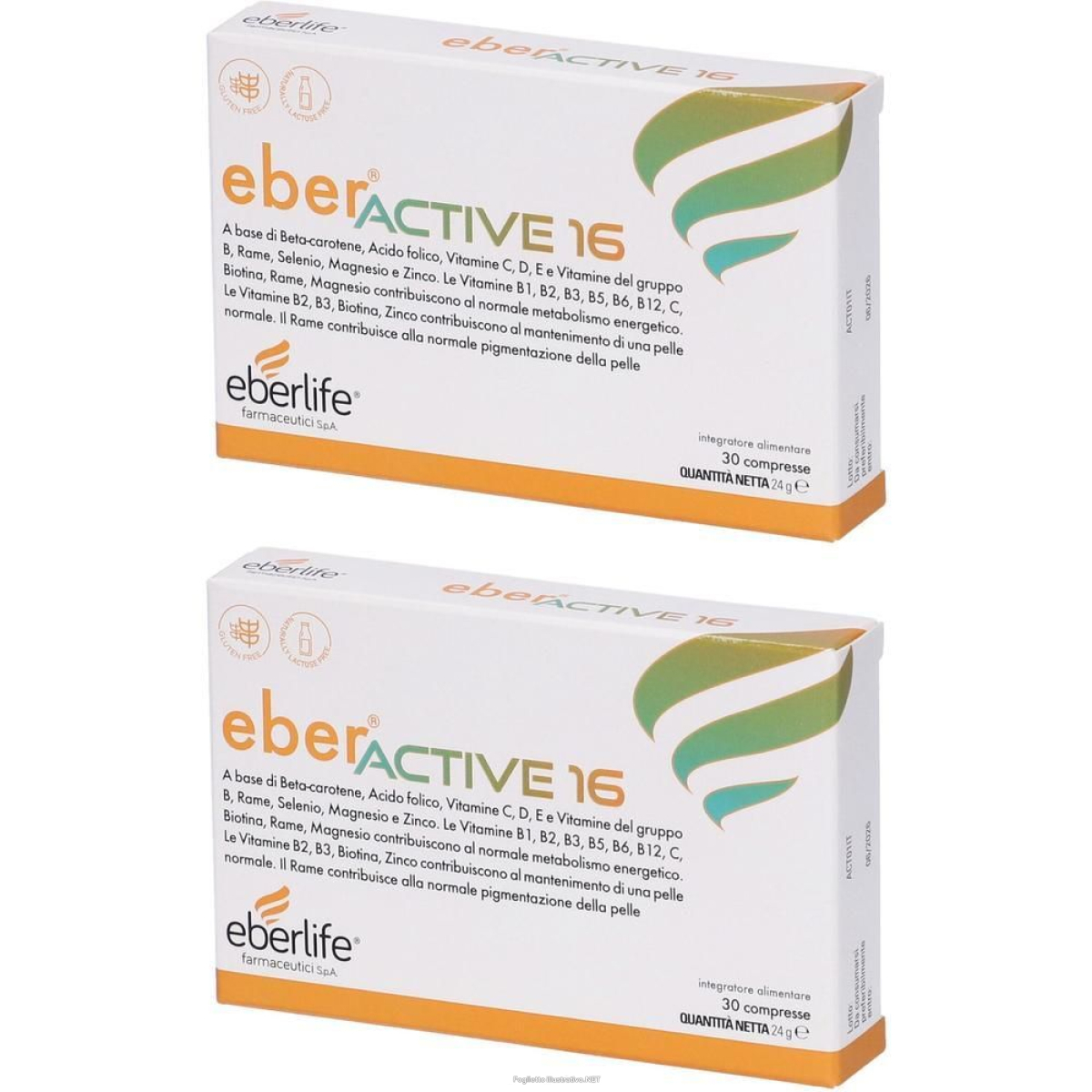 Acquista Online eber active 16 30 compresse 2x24 g e Cerca l'offerta più bassa