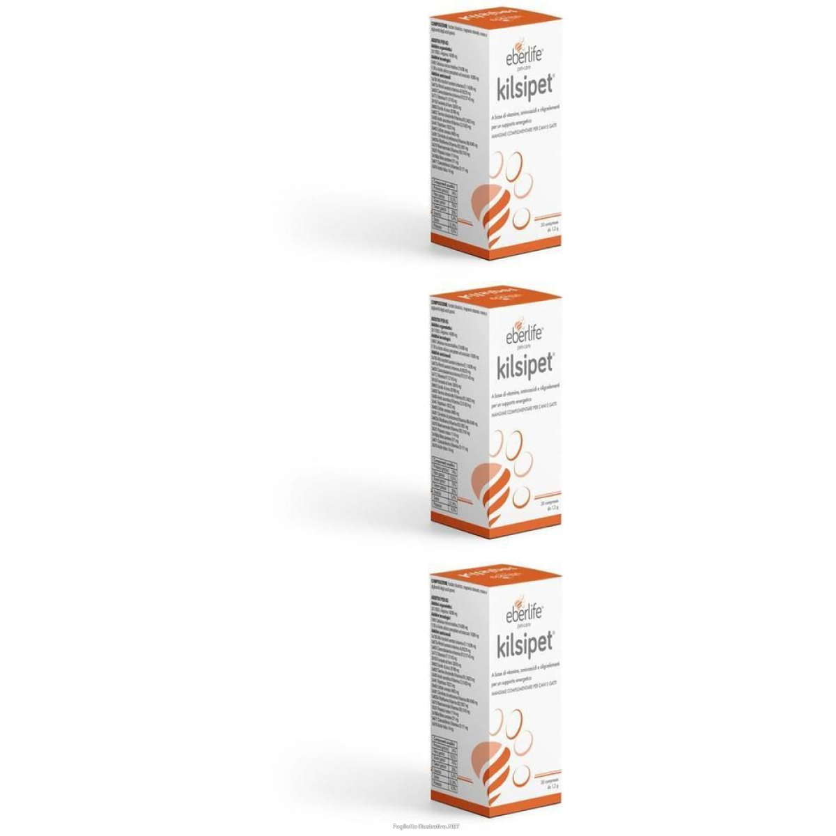 Acquista Online eberlife kilsipet compresse per cani e gatti 3x36 g e Cerca l'offerta più bassa
