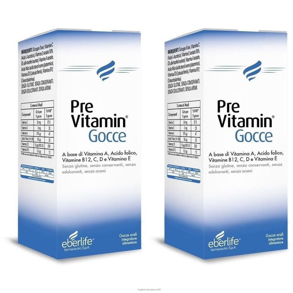 Acquista Online eberlife previtamin gocce 2x7,5 ml orali e Cerca l'offerta più bassa